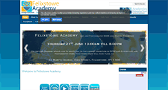 Desktop Screenshot of felixstoweacademy.org